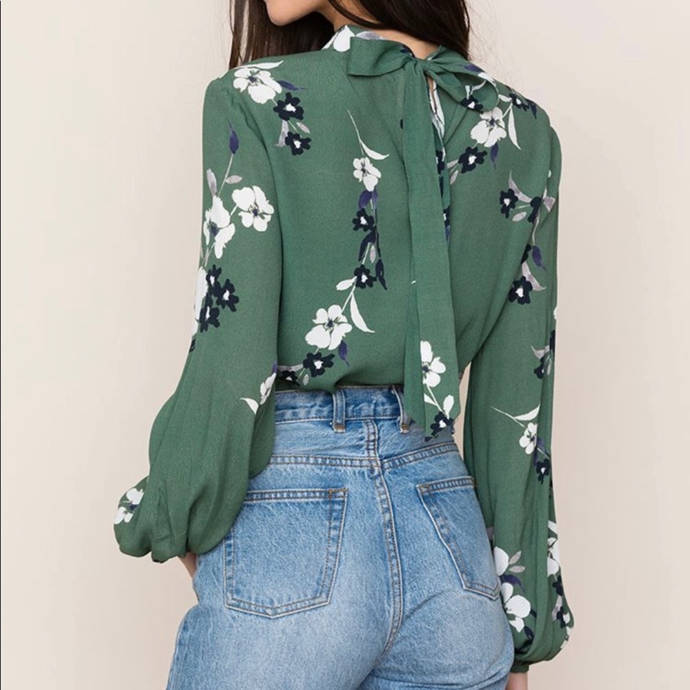 Floral blouse